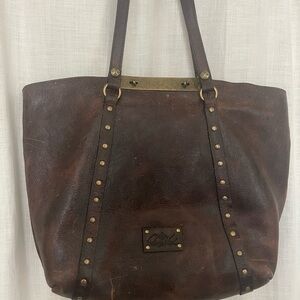 Patricia Nash Brown Leather Tote